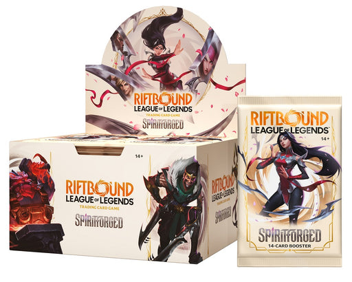 Riftbound - League of Legends Trading Card Game - Spiritforged - Booster Box - Pre-Order February 15th 2026 - Cardboard Memories Inc.