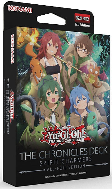 Trading Card Games Konami - Yu-Gi-Oh! - The Chronicles Deck - Spirit Charmers - Structure Deck - Pre-Order January 23rd 2026 - Cardboard Memories Inc.