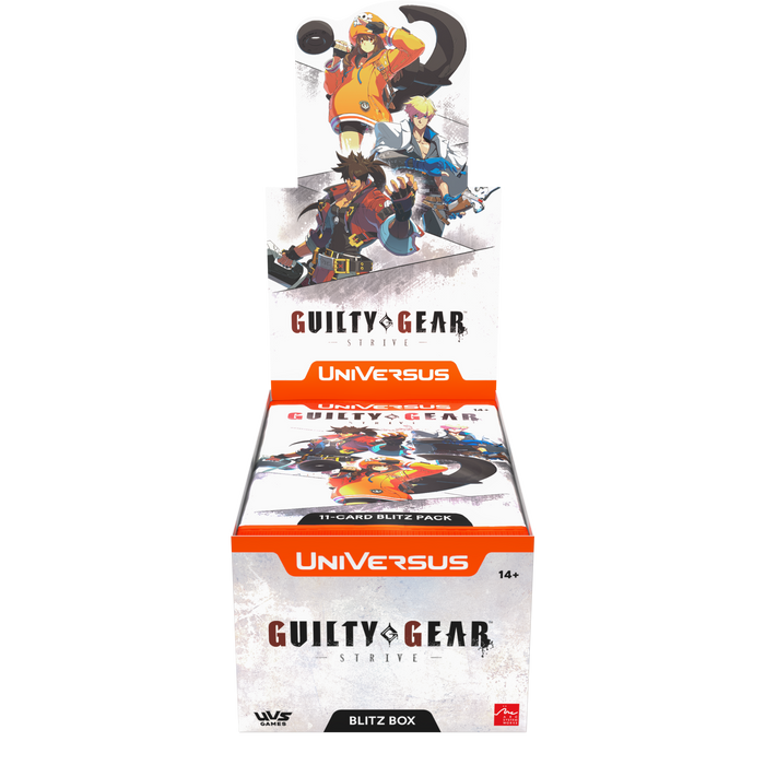 Trading Card Game UVS Games - Guilty Gear - Strive - Blitz Booster Box - Pre-Order December 5th 2025 - Cardboard Memories Inc.