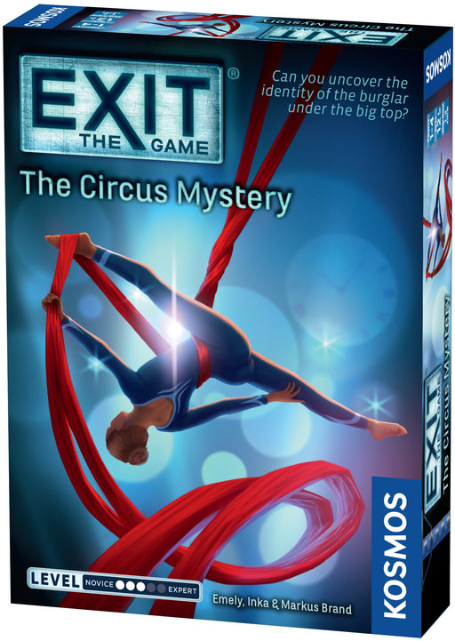 Board Games Thames and Kosmos - EXIT - The Circus Mystery - Cardboard Memories Inc.