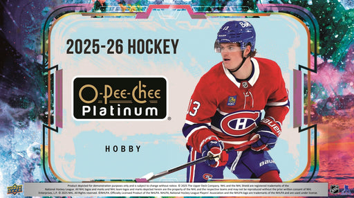 Sports Cards Upper Deck - 2025-26 - Hockey - O-Pee-Chee Platinum - Hobby Box - Pre-Order April 15th 2026 - Cardboard Memories Inc.