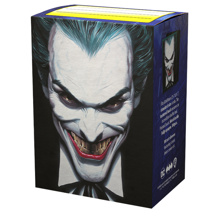 Supplies Arcane Tinmen - Dragon Shield Dual Art Sleeves - Standard Size - Matte - DC Batman 85th Anniversary Edition - Joker - Package of 100 - Cardboard Memories Inc.