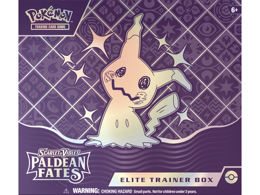 Trading Card Games Pokemon - Scarlet and Violet - Paldean Fates - Elite Trainer Box - Cardboard Memories Inc.