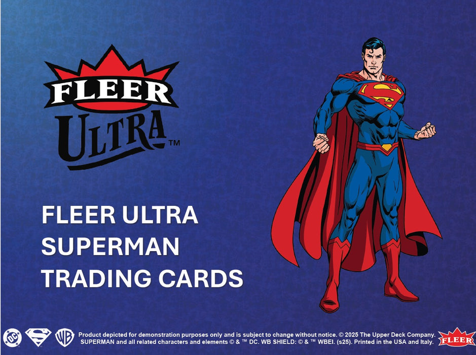 Upper Deck - Fleer Ultra - 2026 - Superman - Hobby Box - Pre-Order April 1st 2026