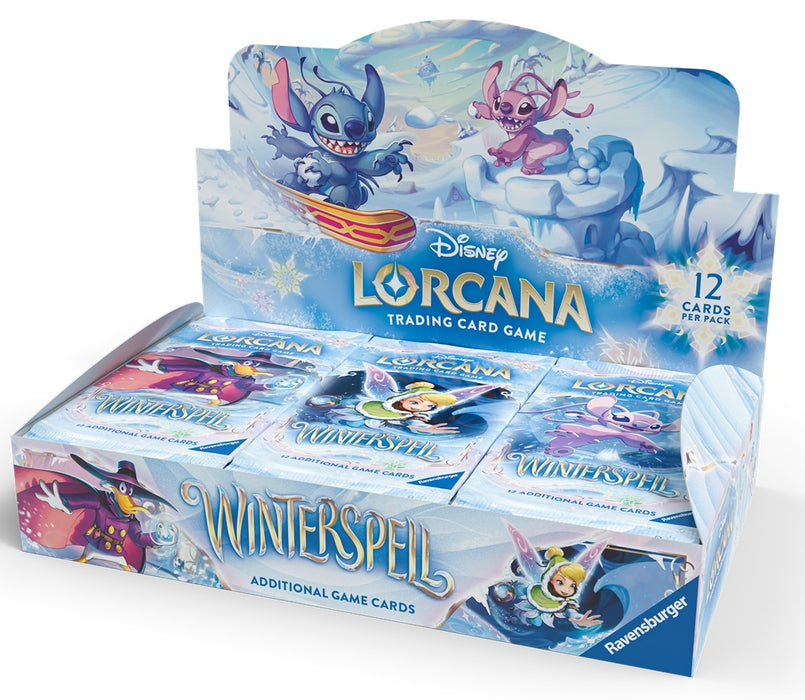 Supplies Disney - Lorcana - Winterspell - Booster Box - Pre-Order February 20th 2026 - Cardboard Memories Inc.