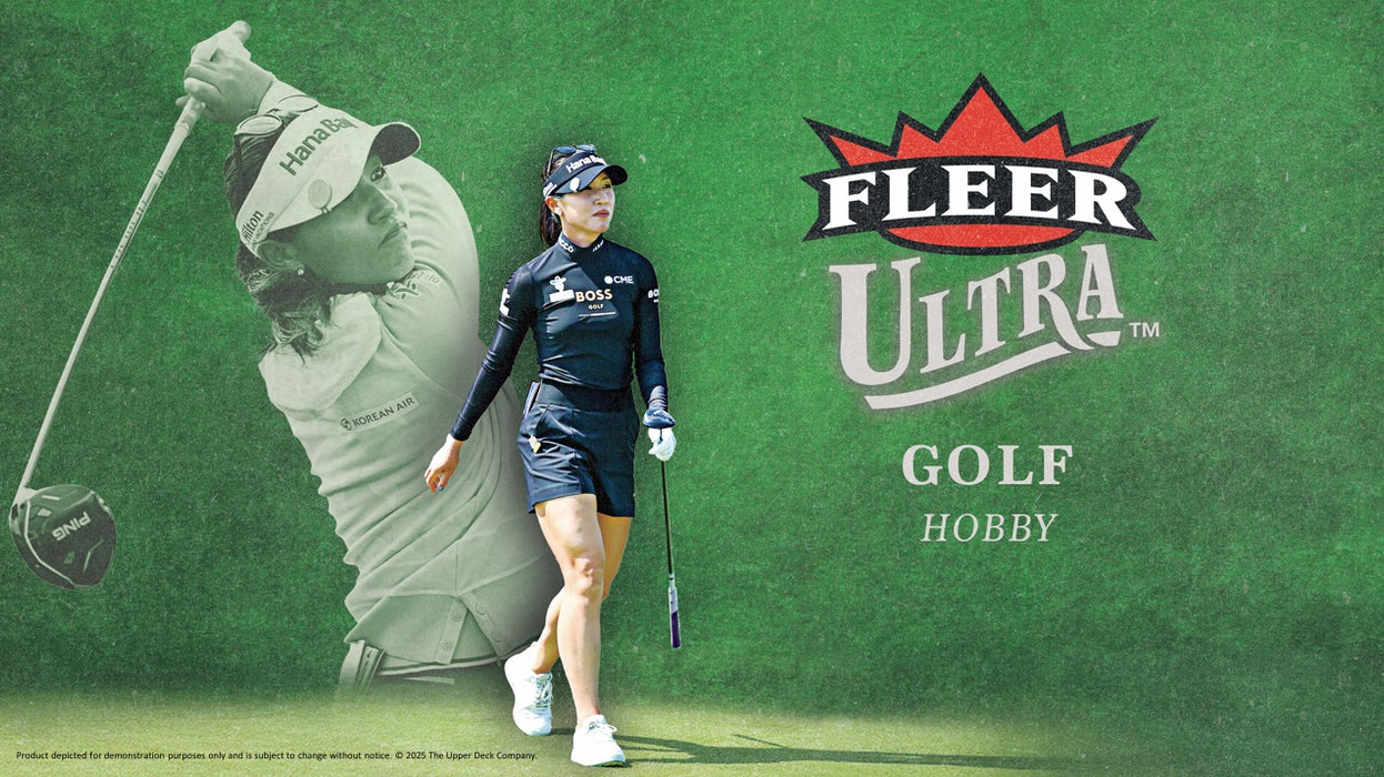 Sports Cards Upper Deck - 2025-26 - Golf - Fleer Ultra - Hobby Box - Pre-Order June 3rd 2026 - Cardboard Memories Inc.
