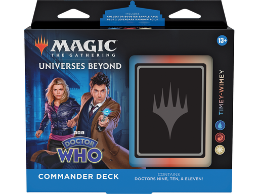 Trading Card Games Magic the Gathering - Dr Who - Commander Deck - Timey-Wimey - Cardboard Memories Inc.