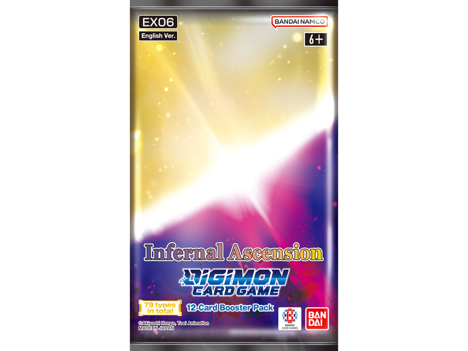 infernal ascension booster box Amazon.com: BANDAI Digimon Card Game Theme Booster Infernal Ascension EX-06 (Box) Pack of 12 : Toys & Games The Legend DIGIMON CARD GAME: INFERNAL ASCENSION