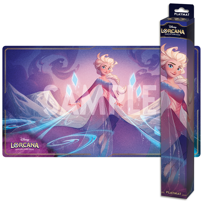 Supplies Disney - Lorcana - Azurite Sea - Neoprene Play Mat - Elsa - Cardboard Memories Inc.