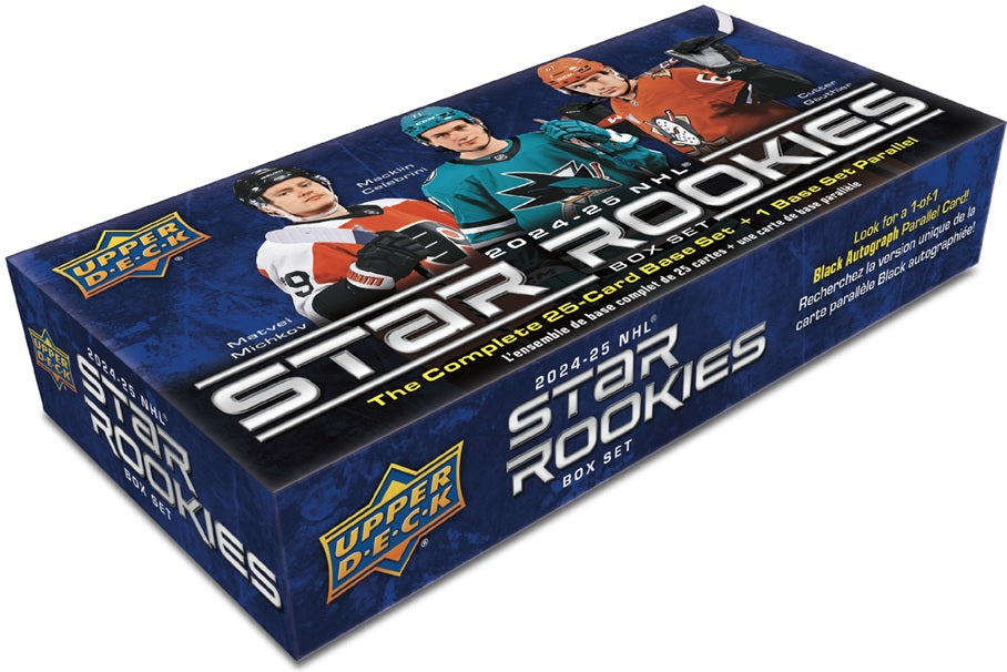 Sports Cards Upper Deck - 2024-25 - Hockey - Star Rookies - Box Set - Cardboard Memories Inc.