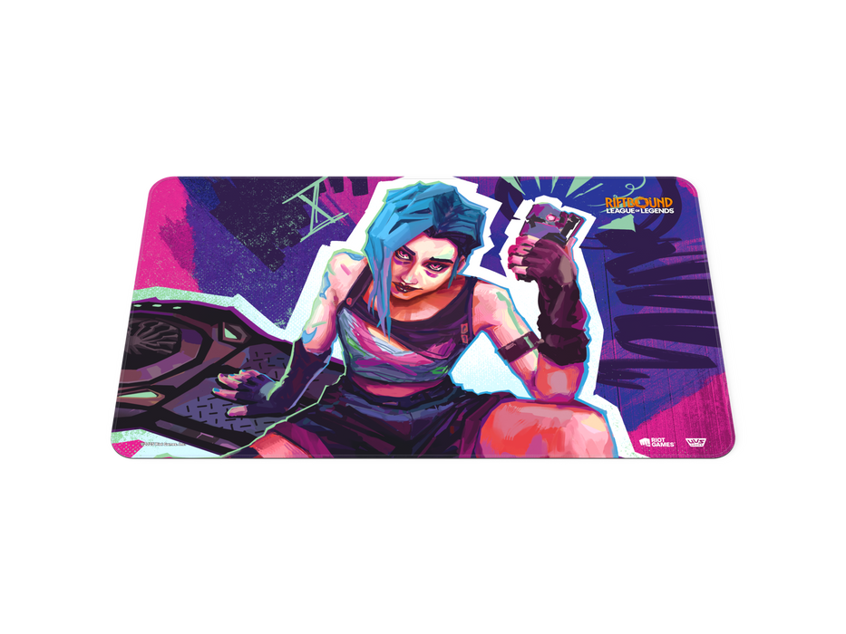 Riftbound - League of Legends Trading Card Game - Origins - Playmat - Jinx - Cardboard Memories Inc.