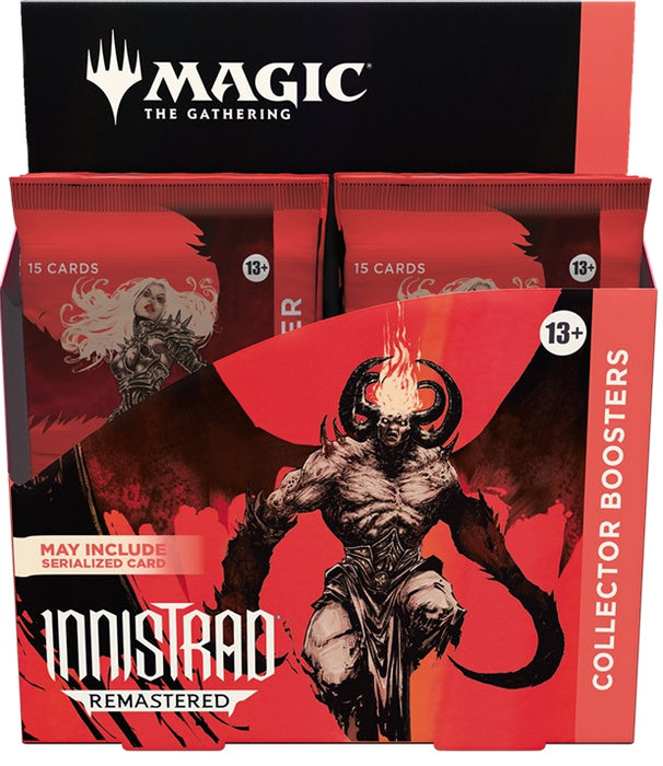 Trading Card Games Magic the Gathering - Innistrad Remastered - Collector Booster Box - Cardboard Memories Inc.