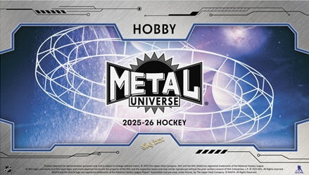 Sports Cards Upper Deck - 2025-26 - Skybox Metal Universe Champions - Hobby Box - Pre-Order April 30th 2026 - Cardboard Memories Inc.