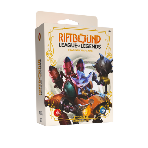 Riftbound - League of Legends Trading Card Game - Spiritforged - Champion Deck - Fury and Mind - Rumble - Pre-Order February 15th 2026 - Cardboard Memories Inc.