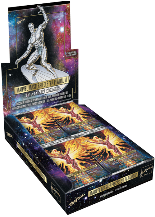 Non Sports Cards Upper Deck - Marvel Masterpieces '92 Platinum - Hobby Box - Cardboard Memories Inc.