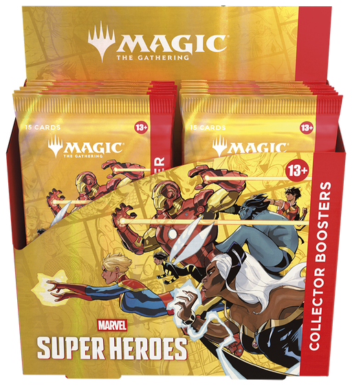 Trading Card Games Magic the Gathering - Marvel Super Heroes - Collector Booster Box - Pre-Order July 26th 2026 - Cardboard Memories Inc.