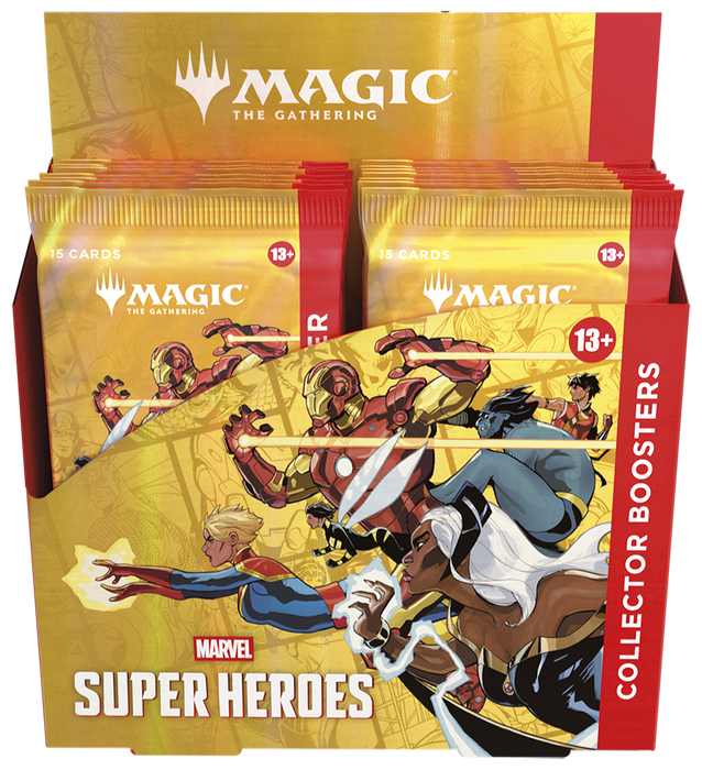 Trading Card Games Magic the Gathering - Marvel Super Heroes - Collector Booster Box - Pre-Order July 26th 2026 - Cardboard Memories Inc.