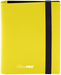 Supplies Ultra Pro - 2 Pocket - Eclipse Pro-Binder - Lemon Yellow - Cardboard Memories Inc.
