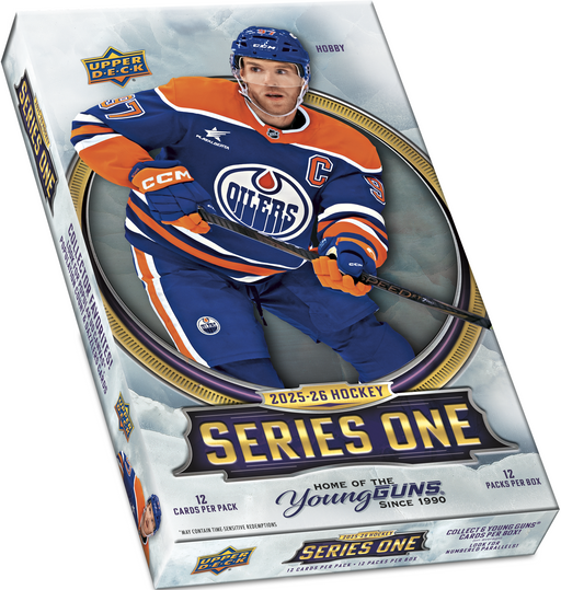 Sports Cards Upper Deck - 2025-26 - Hockey - Series 1 - Hobby Box - Cardboard Memories Inc.