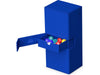 Supplies Ultimate Guard - Twin Flip N Tray Deck Case - Monocolor Blue - 266+ - Cardboard Memories Inc.