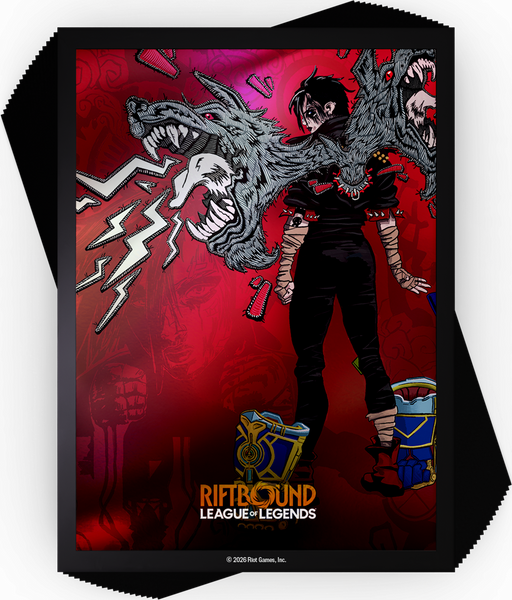Riftbound - League of Legends - Unleashed - Art Sleeves - Vi - 100 Count - Pre-Order May 8th, 2026 - Cardboard Memories Inc.