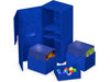 Supplies Ultimate Guard - Twin Flip N Tray Deck Case - Monocolor Blue - 266+ - Cardboard Memories Inc.
