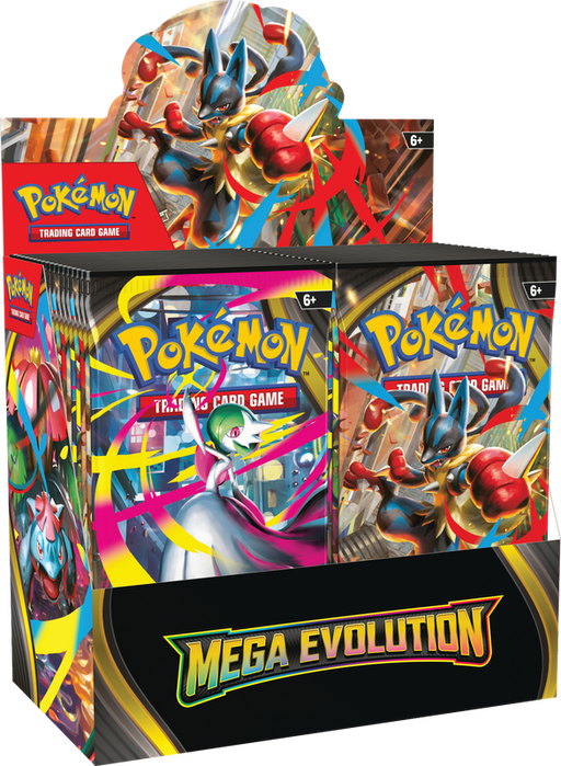 Trading Card Games Pokémon - Mega Evolution - Booster Box - NO BOX TOPPER - Cardboard Memories Inc.