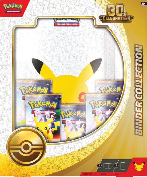 Trading Card Games Pokemon - 2026 - 30th Celebration - Binder Collection - Pre-Order October 2nd 2026 - Cardboard Memories Inc.