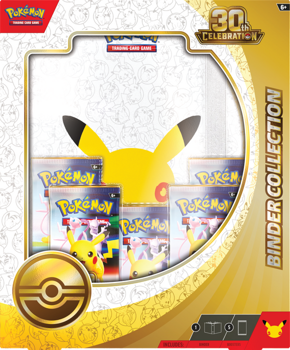 Trading Card Games Pokemon - 2026 - 30th Celebration - Binder Collection - Cardboard Memories Inc.