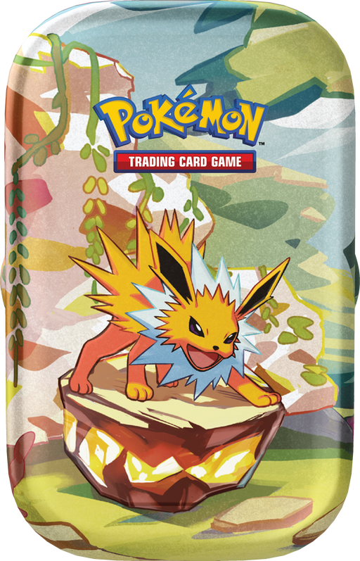 Trading Card Games Pokemon - Scarlet and Violet - Prismatic Evolutions - Mini Tins - Jolteon - IN STORE ONLY LIMIT ONE PER CUSTOMER - Cardboard Memories Inc.