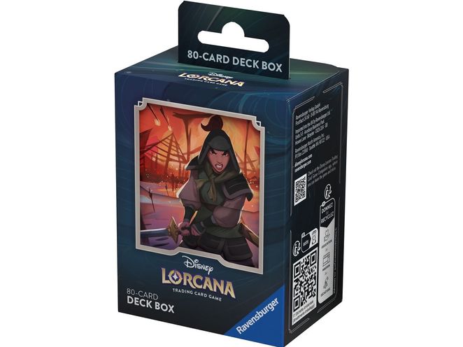 Supplies Disney - Lorcana - Deck Box - Mulan - Cardboard Memories Inc.