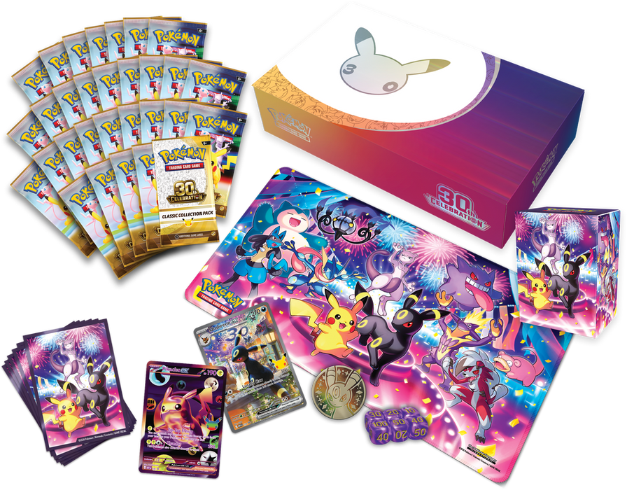 Trading Card Games Pokemon - 2026 - 30th Celebration - Night Ultra Premium Collection - Cardboard Memories Inc.