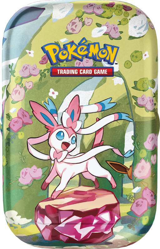 Trading Card Games Pokemon - Scarlet and Violet - Prismatic Evolutions - Mini Tins - Sylveon - IN STORE ONLY LIMIT ONE PER CUSTOMER - Cardboard Memories Inc.