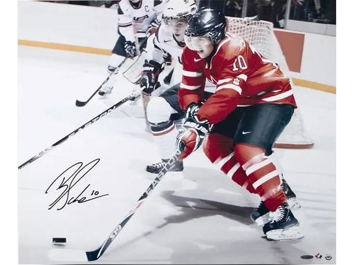  Upper Deck - Authenticated - Brayden Schenn Signed Limited Team 24X20 Team Canada Picture - ORDER VIA EMAIL ONLY - Cardboard Memories Inc.