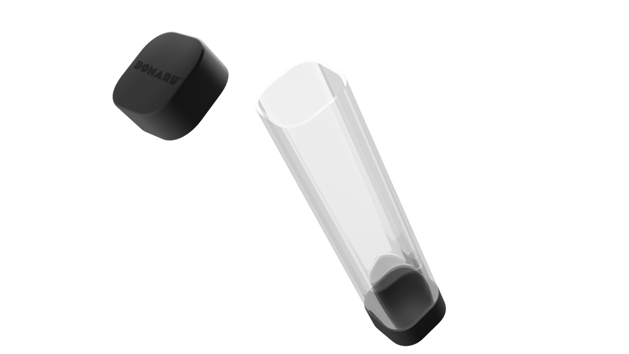 Supplies Gatherers Tavern - Domaru Capsule - Squircle Playmat Tube - Carbon Phantom - Available Soon - Cardboard Memories Inc.