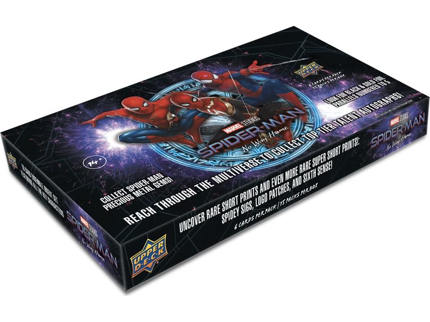 Non Sports Cards Upper Deck - Marvel Studios - Spider-Man No Way Home - Hobby Box - Cardboard Memories Inc.