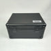 Comic Supplies Evoretro - Graded Card Storage Box - Heavy Duty - 3 Rows - Black and Aluminum - Cardboard Memories Inc.