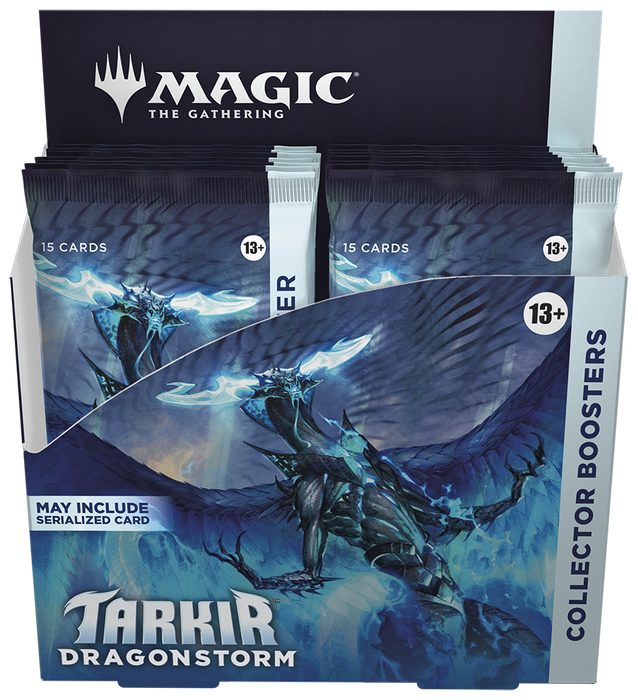 Trading Card Games Magic the Gathering - Tarkir Dragonstorm - Collector Booster Box - Cardboard Memories Inc.