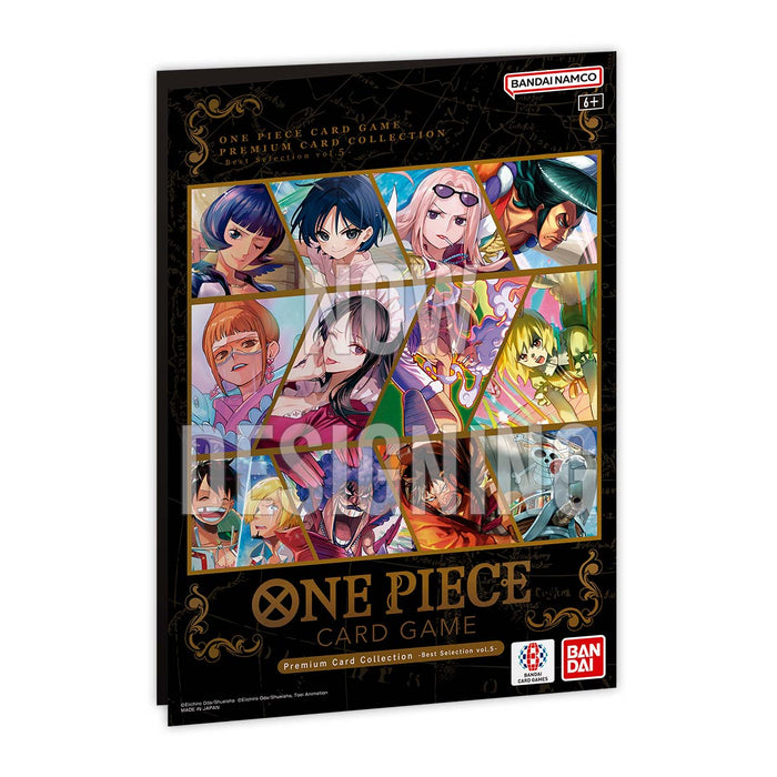 collectible card game Bandai - One Piece Card Game - Best Selection - Vol. 5 - Premium Card Collection - Pre-Order February 27th 2026 - Cardboard Memories Inc.