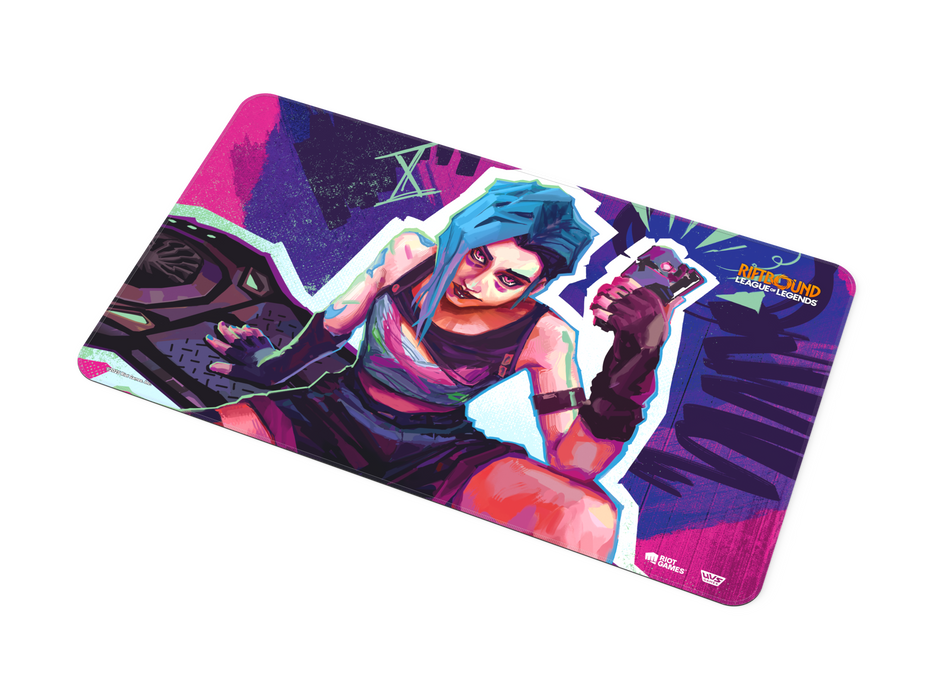 Riftbound - League of Legends Trading Card Game - Origins - Playmat - Jinx - Cardboard Memories Inc.