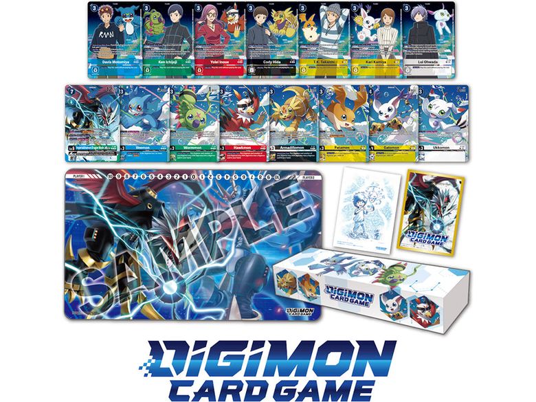 collectible card game Bandai - Digimon - Adventure Box 2 - Beginning Set - Cardboard Memories Inc.