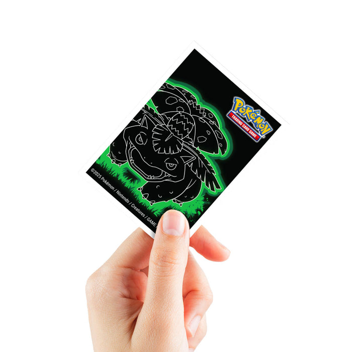 Supplies Ultra Pro - Pokemon - APEX - Deck Protector Sleeves - Neon Kanto - Venusaur - 105 Count - Available November 15th 2025 - Cardboard Memories Inc.