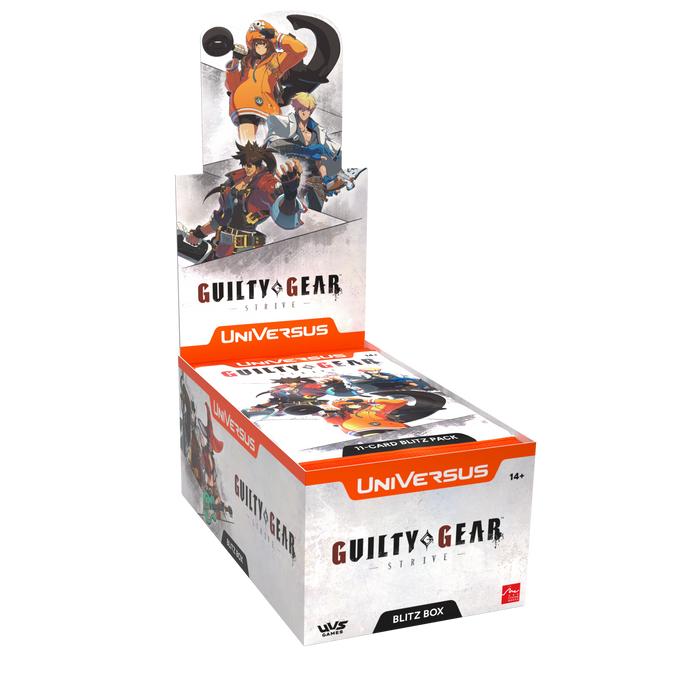 Trading Card Game UVS Games - Guilty Gear - Strive - Blitz Booster Box - Pre-Order December 5th 2025 - Cardboard Memories Inc.