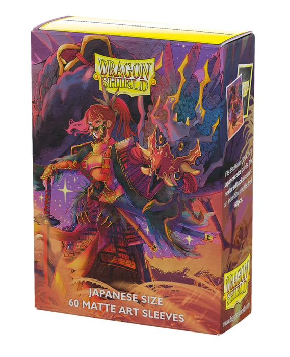 Supplies Arcane Tinmen - Dragon Shield Art Sleeves - Japanese Size - Matte - The Fallen - Package of 60 - Cardboard Memories Inc.