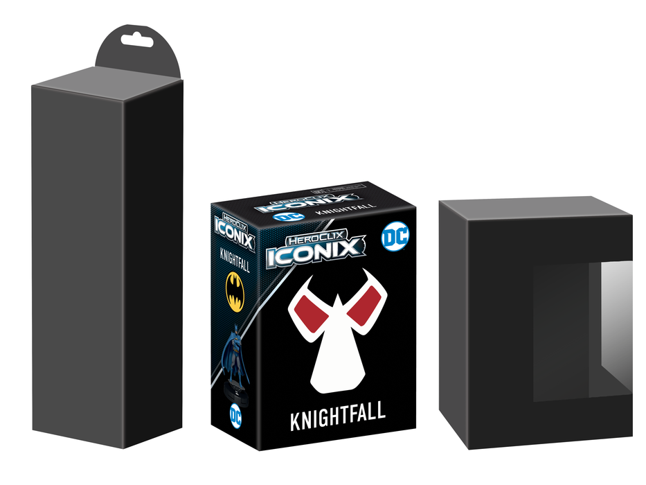 Collectible Miniature Games Wizkids - DC - HeroClix - Iconix - Knightfall - Cardboard Memories Inc.