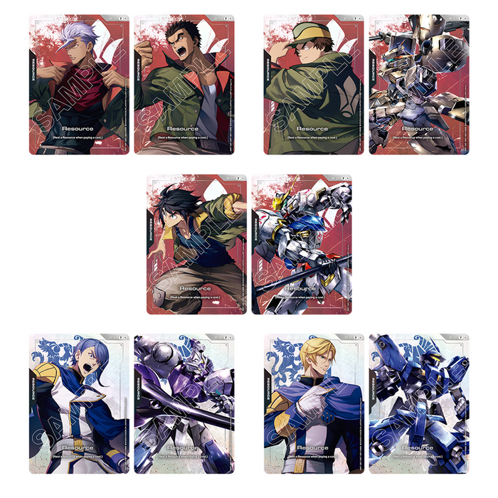 collectible card game Bandai - Gundam Card Game - PB-02 - Premium Accessory Set - Mobile Suit Gundam Iron Blooded Orphans - Pre-Order June 26th 2026 - Cardboard Memories Inc.