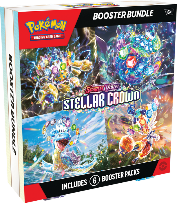 Trading Card Games Pokemon - Scarlet and Violet - Stellar Crown - Booster Bundle - Cardboard Memories Inc.