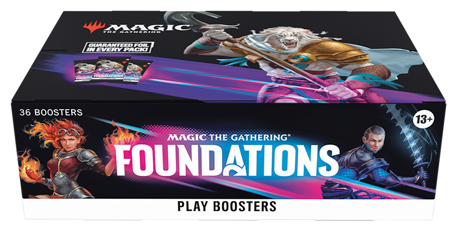 Trading Card Games Magic the Gathering - Foundations - Play Booster Box - Cardboard Memories Inc.