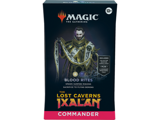 Trading Card Games Magic the Gathering - Lost Caverns of Ixalan - Commander Deck - Blood Rites - Cardboard Memories Inc.