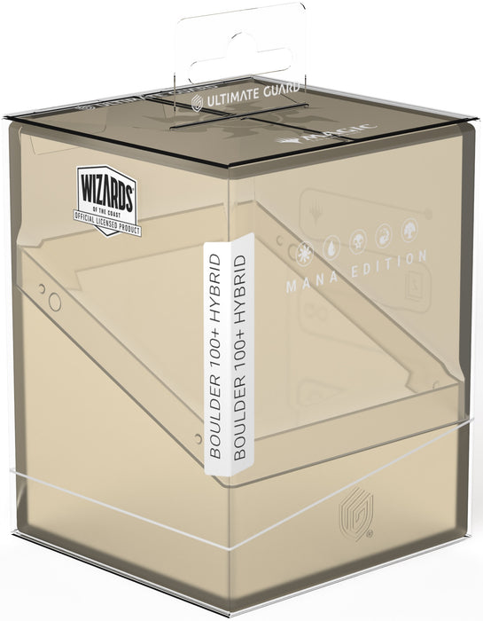 Supplies Ultimate Guard - Boulder Deck Case - MTG Mana Edition - Plains - 100 - Cardboard Memories Inc.
